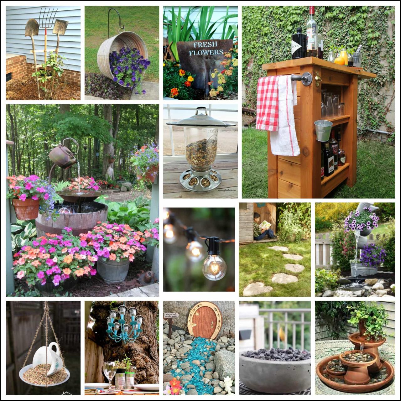 Diy garden decor