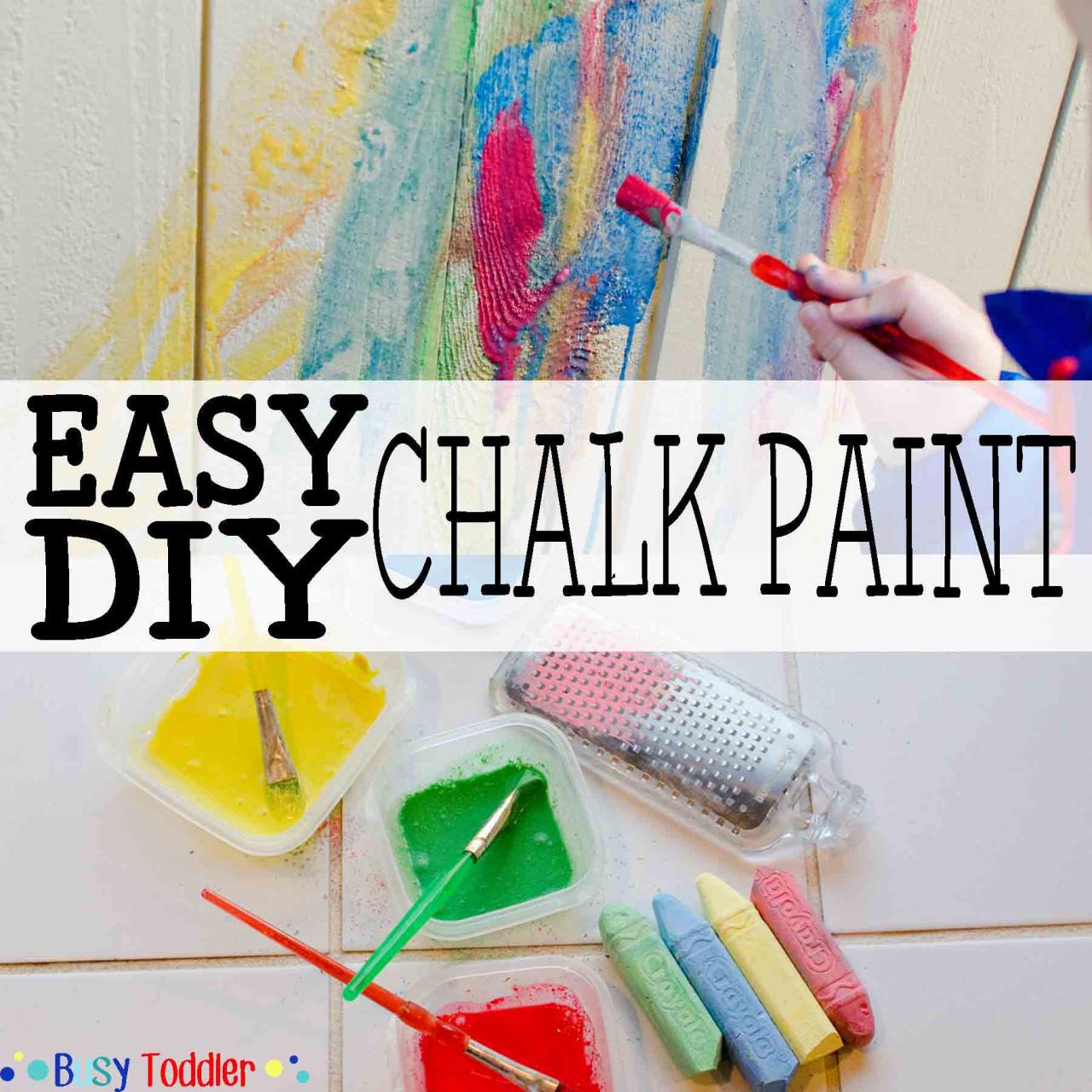 Diy chalk paint