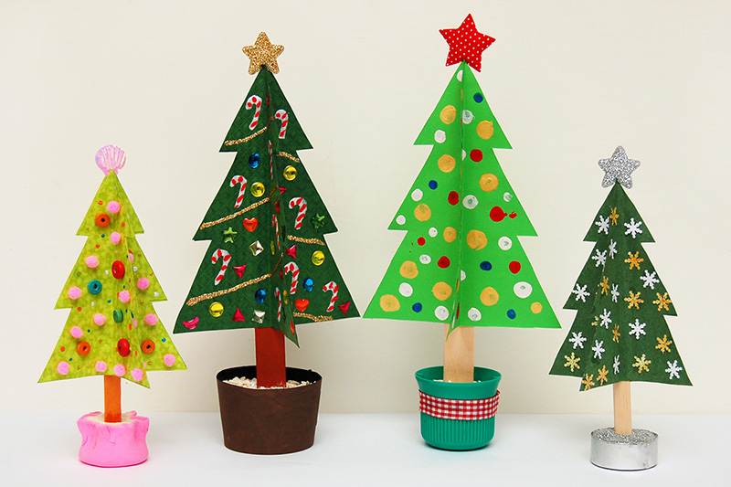 Christmas tree craft ideas