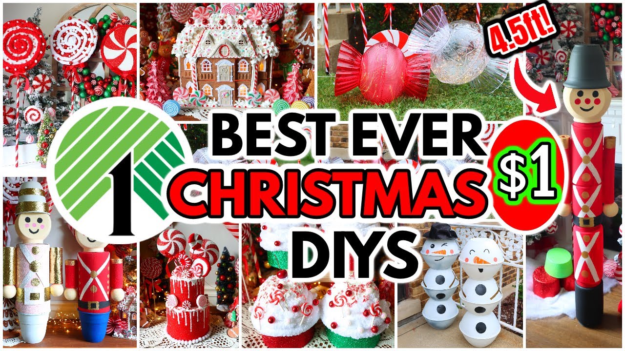 Dollar tree christmas crafts