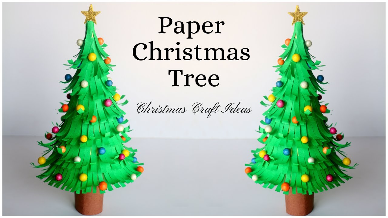 Christmas tree craft ideas