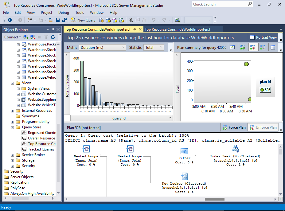 Microsoft sql server management studio