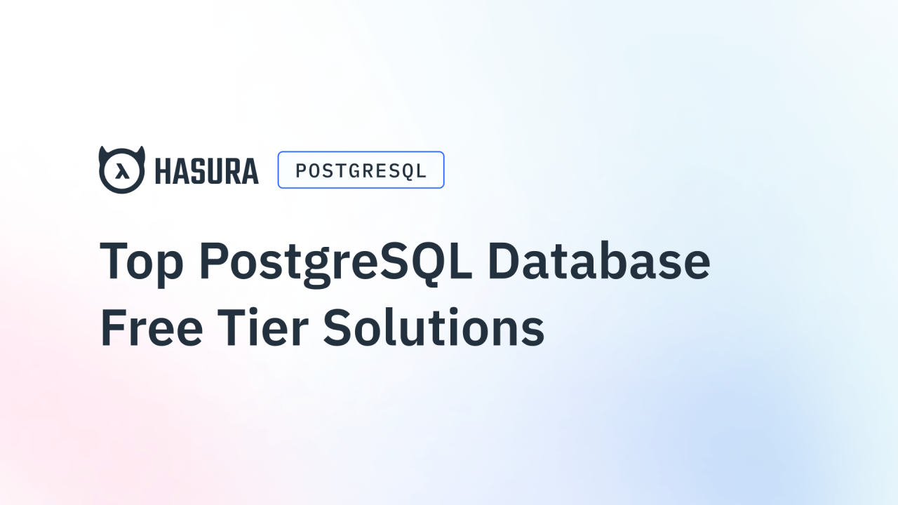 Free postgres database online